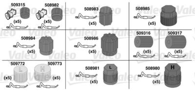 O-Ring Repair Set VALEO 509734