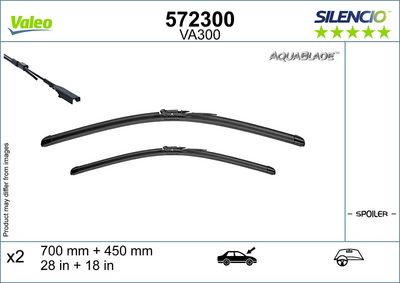 Wiper Blade VALEO 572300