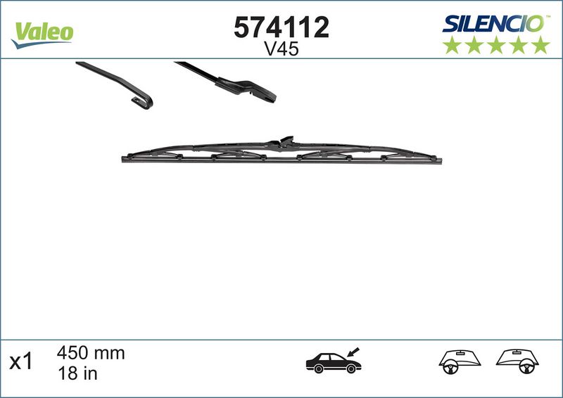 VALEO 574112 Wiper Blade