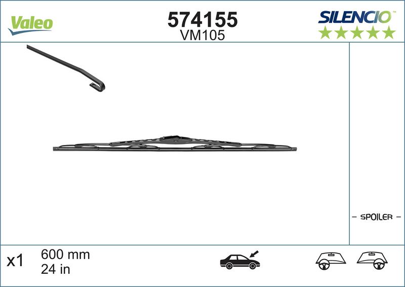 VALEO 574155 Wiper Blade