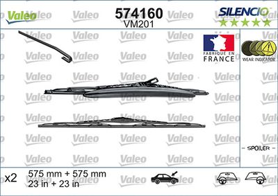 Wiper Blade VALEO 574160