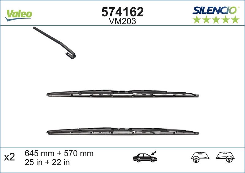 VALEO 574162 Wiper Blade