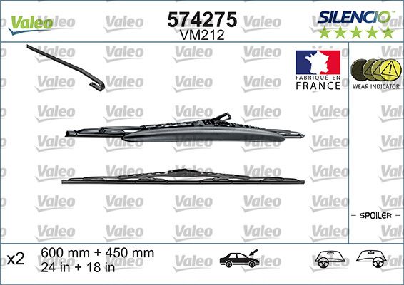 VALEO 574275 Wiper Blade