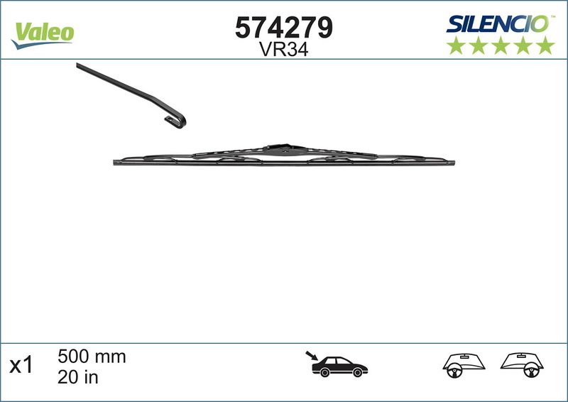 VALEO 574279 Wiper Blade