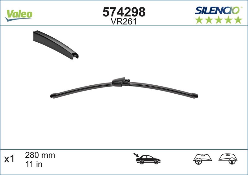 VALEO 574298 Wiper Blade