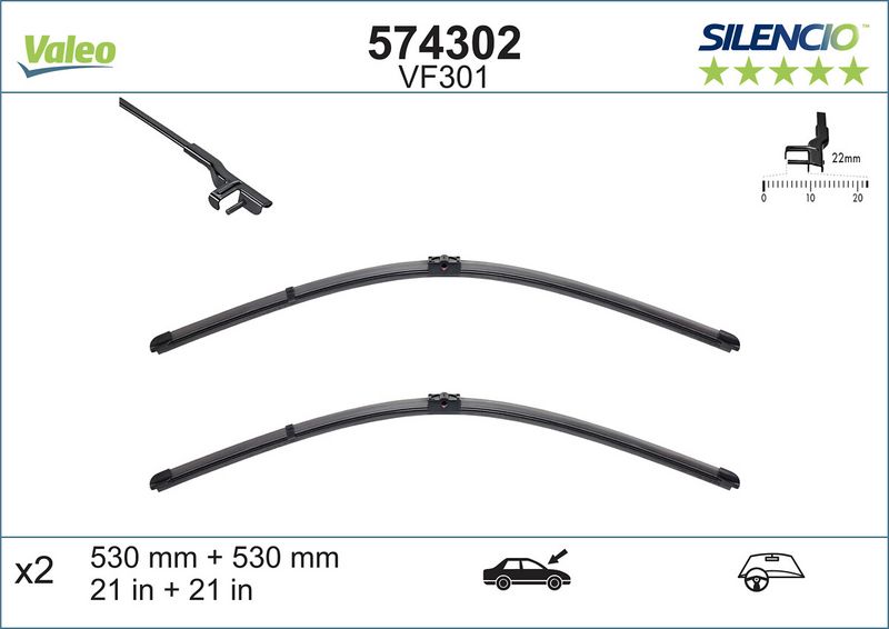 VALEO 574302 Wiper Blade