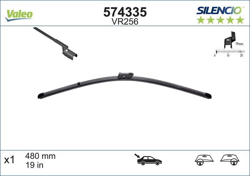 VALEO 574335 Wiper Blade