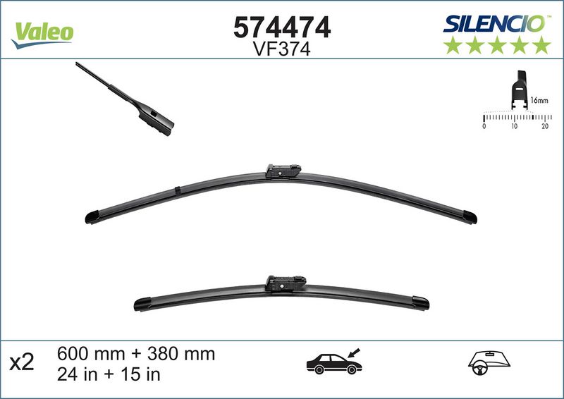 VALEO 574474 Wiper Blade