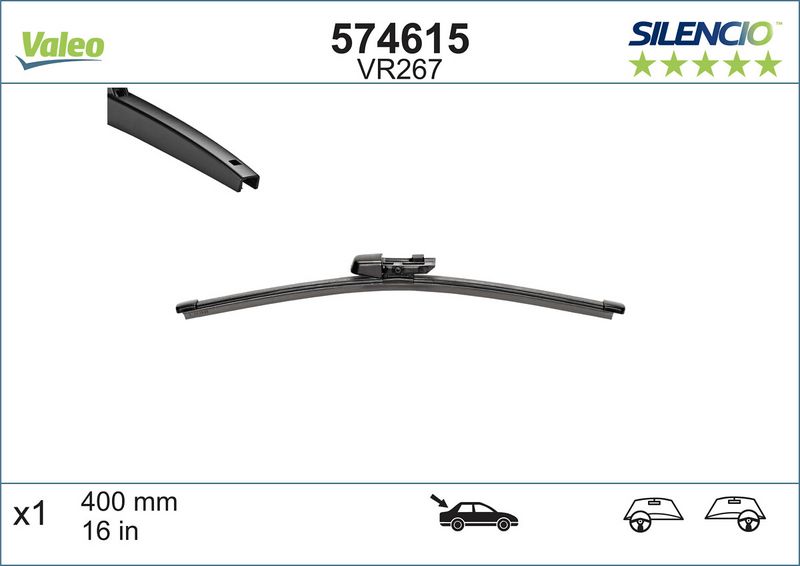 VALEO 574615 Wiper Blade