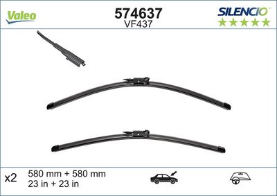 Wiper Blade VALEO 574637