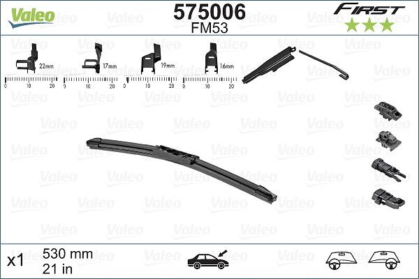 VALEO 575006 Wiper Blade