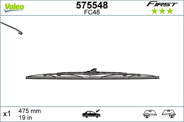 VALEO 575548 Wiper Blade