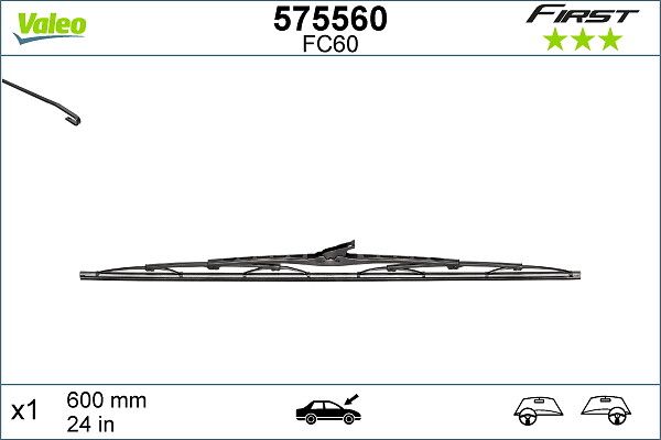 VALEO 575560 Wiper Blade