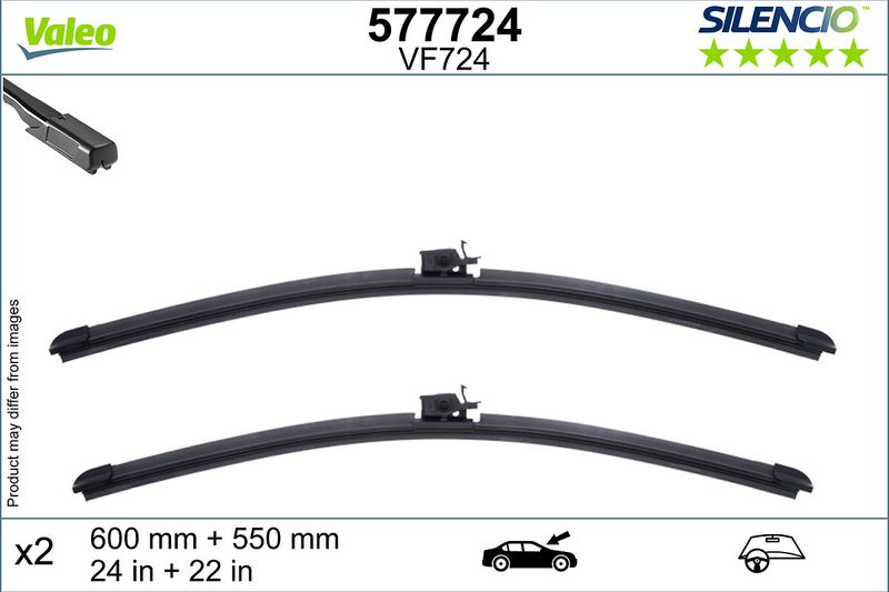 VALEO 577724 Wiper Blade