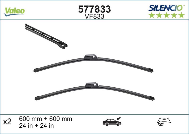 VALEO 577833 Wiper Blade