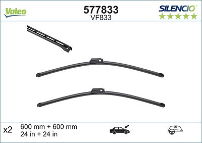 Wiper Blade VALEO 577833