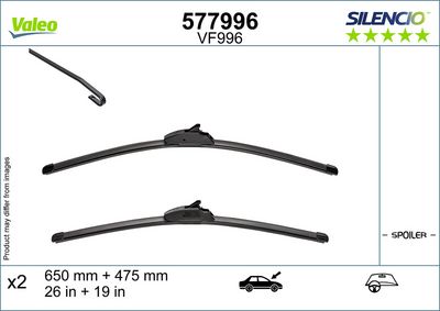 Wiper Blade VALEO 577996