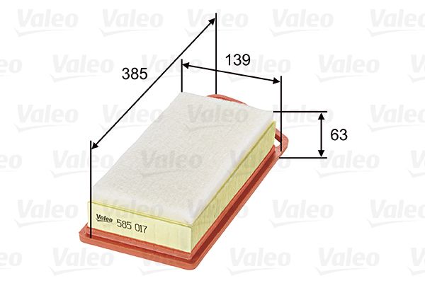VALEO 585017 Air Filter
