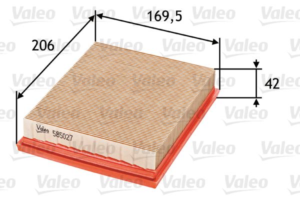 VALEO 585027 Air Filter
