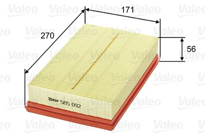 Air Filter VALEO 585092