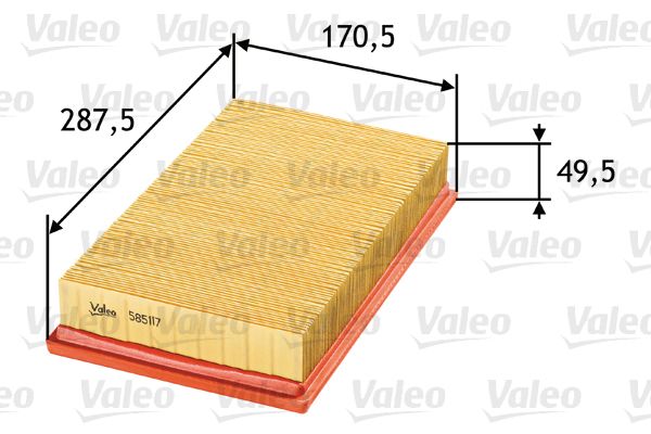 VALEO 585117 Air Filter