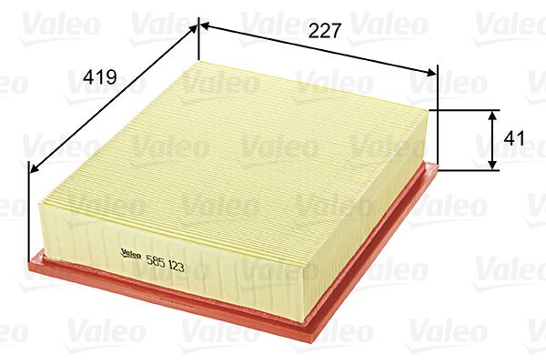 VALEO 585123 Air Filter