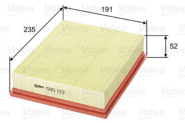 VALEO 585172 Air Filter