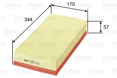 Air Filter VALEO 585242