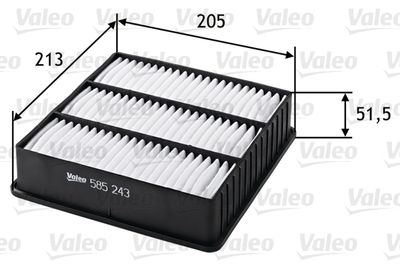 Air Filter VALEO 585243