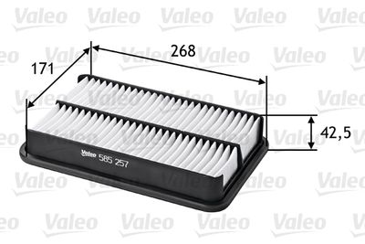 Air Filter VALEO 585257