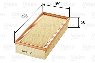 Air Filter VALEO 585282