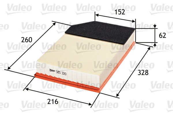 VALEO 585320 Air Filter