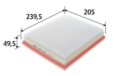 Air Filter VALEO 585474