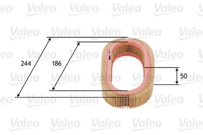 Air Filter VALEO 585616