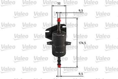 Fuel Filter VALEO 587018