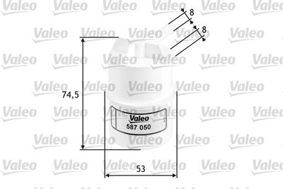 Fuel Filter VALEO 587050