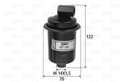 Fuel Filter VALEO 587059
