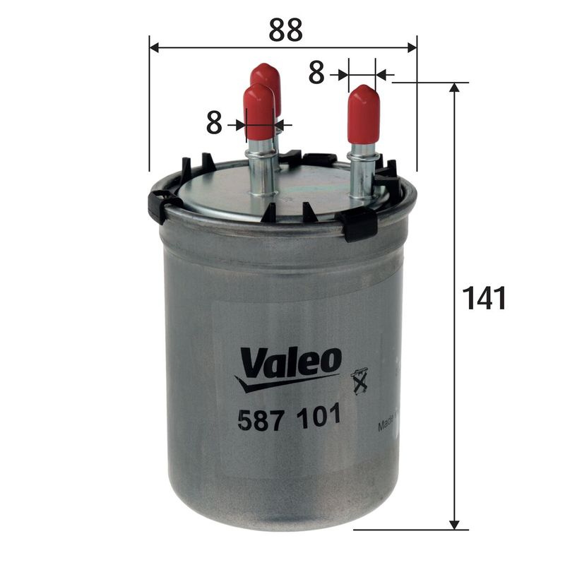 VALEO 587101 Fuel Filter