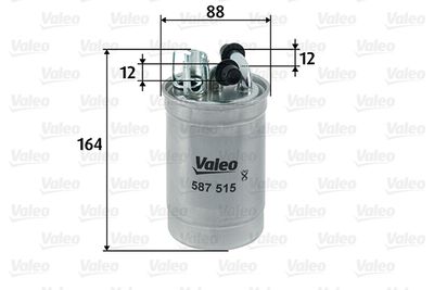 Fuel Filter VALEO 587515