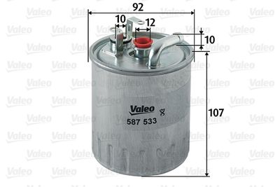 Fuel Filter VALEO 587533