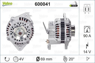 Alternator VALEO 600041