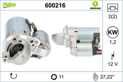 Starter VALEO 600216