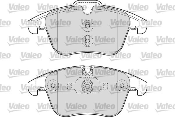 VALEO 601653 Brake Pad Set, disc brake