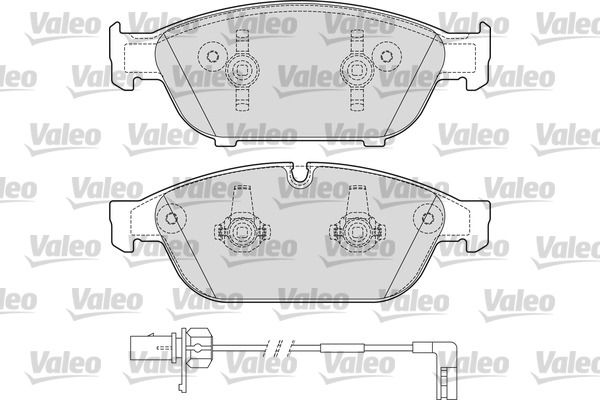 VALEO 601659 Brake Pad Set, disc brake