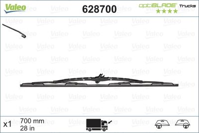 Wiper Blade VALEO 628700