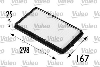Filter, cabin air VALEO 698171