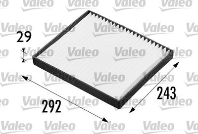 Filter, cabin air VALEO 698172
