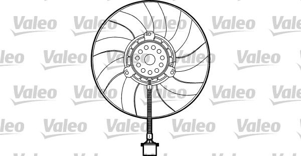 VALEO 698373 Fan, engine cooling
