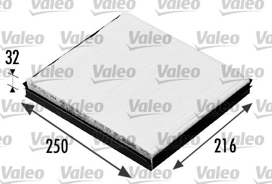 VALEO 698685 Filter, cabin air