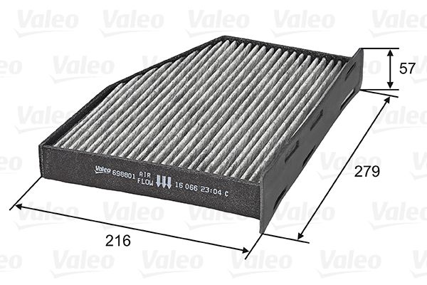 VALEO 698801 Filter, cabin air
